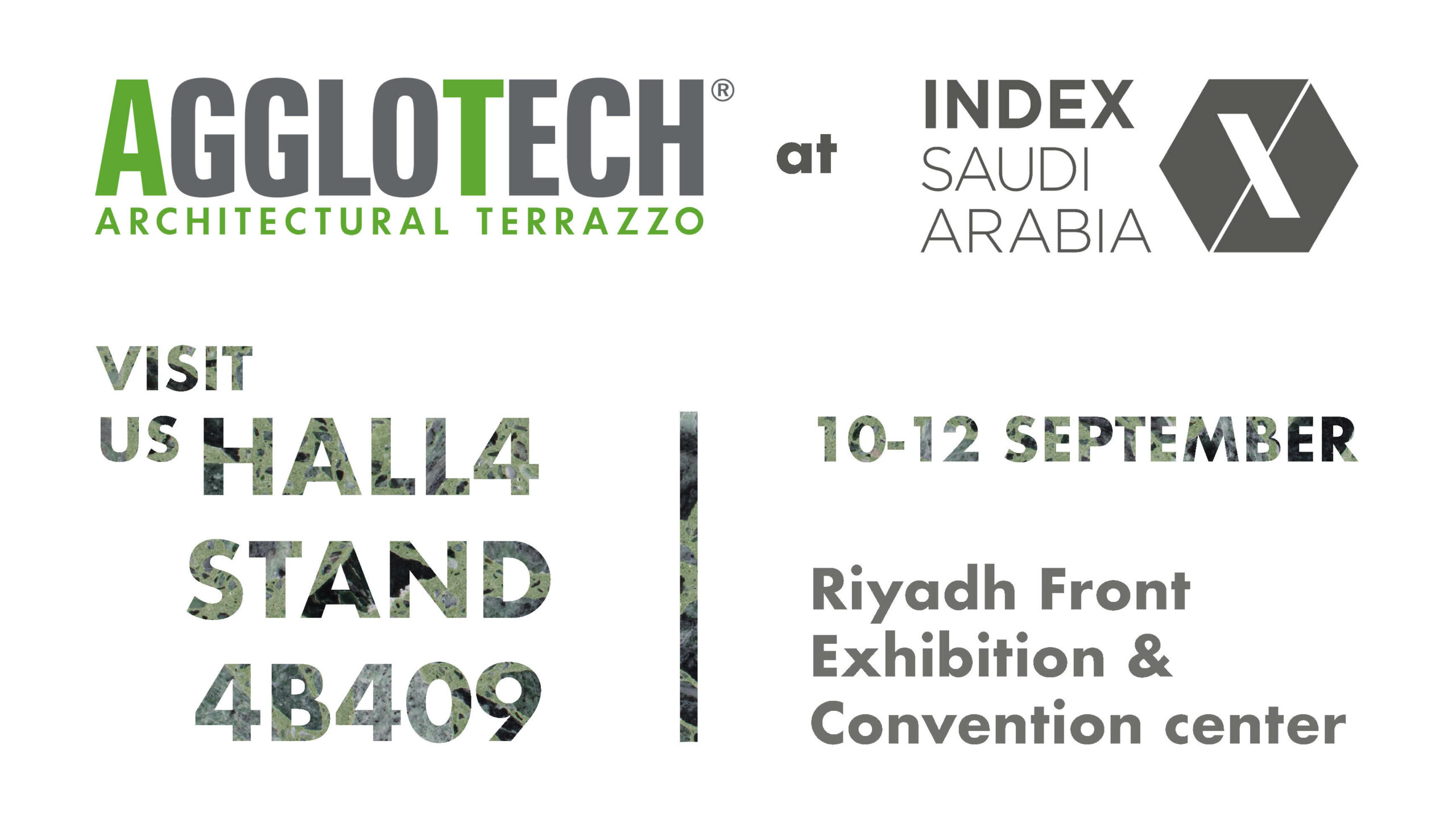 Torna Agglotech a Index Saudi 2023: A Riyadh dal 10 al 12 Settembre