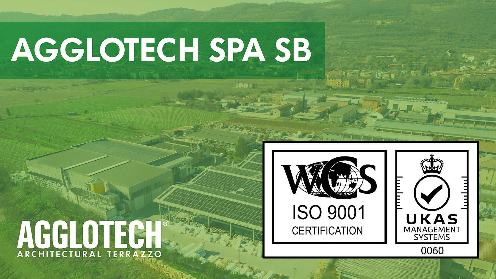 Agglotech SPA SB ottiene la certificazione ISO9001:2015