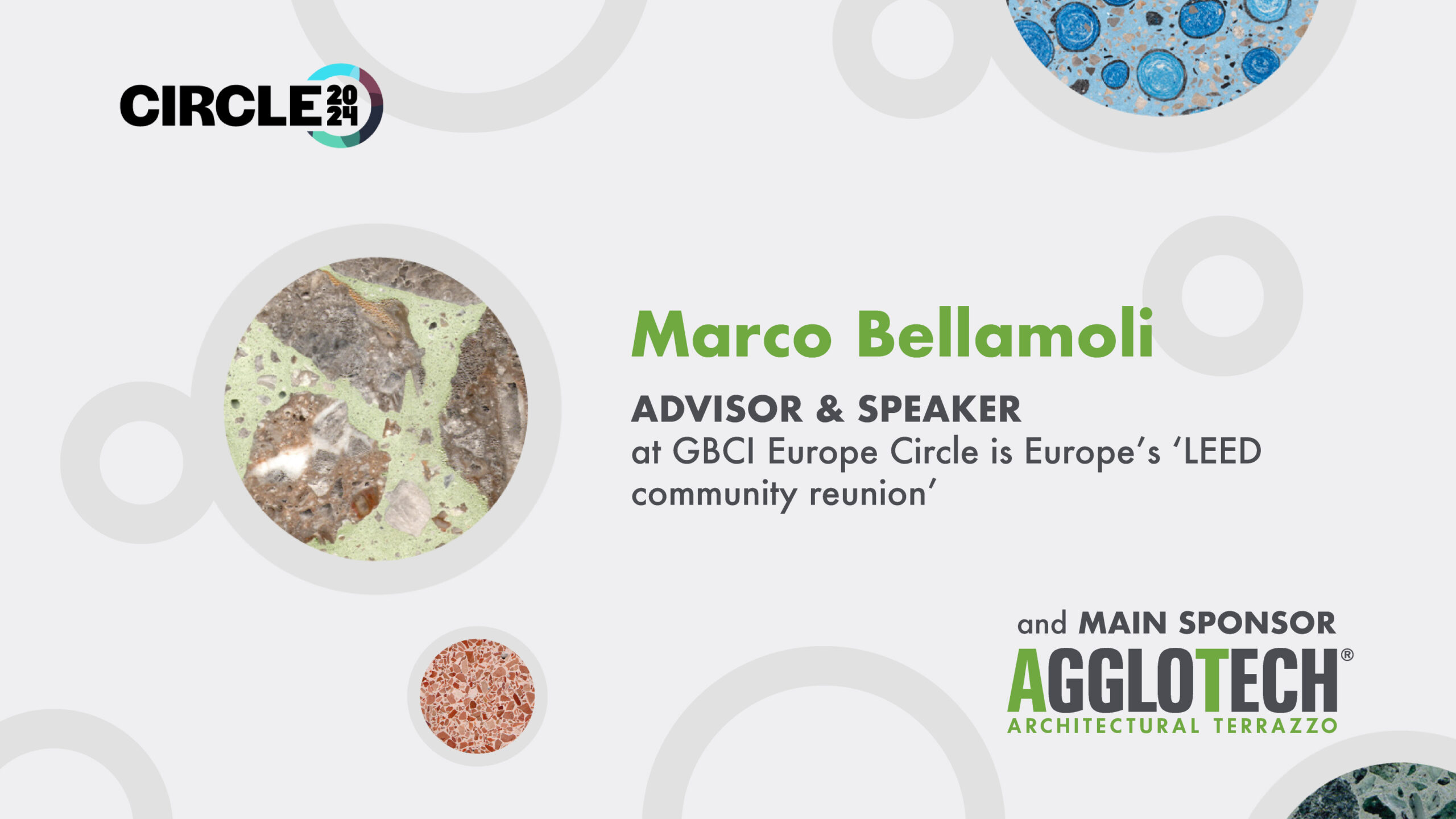 Agglotech SPA SB main sponsor di GBCI Europe Circle 2024