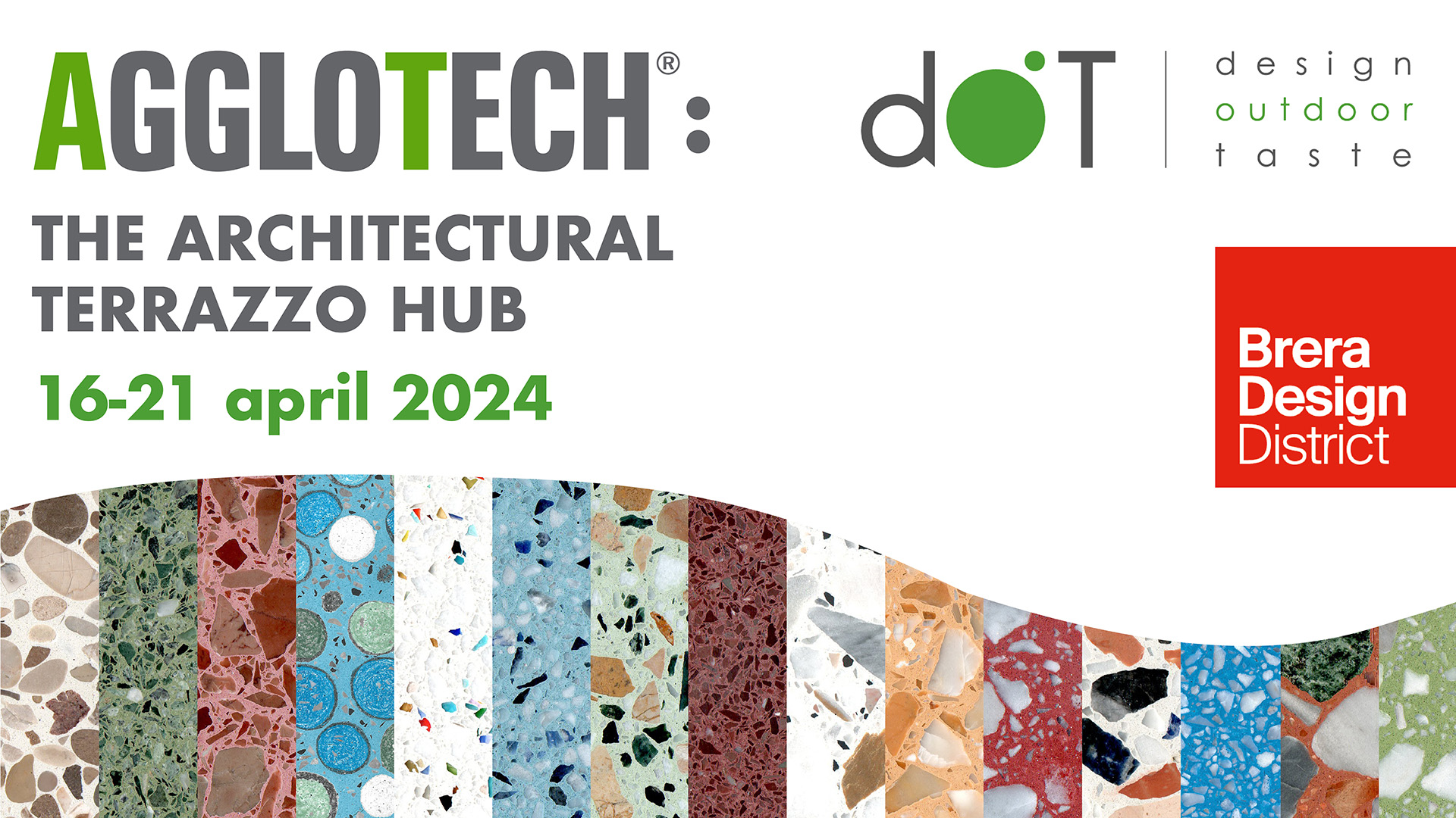 L’Architectural Terrazzo Hub di Agglotech alla Brera Design Week 2024