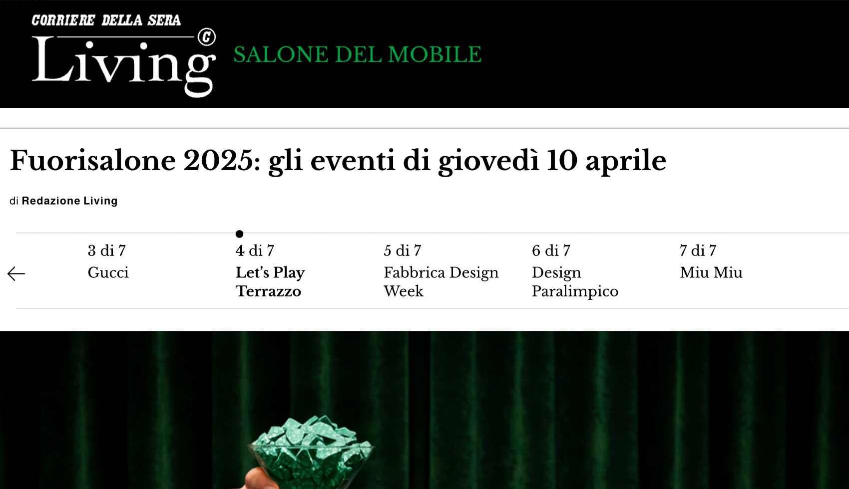 Fuorisalone 2025: gli eventi di giovedì 10 aprile