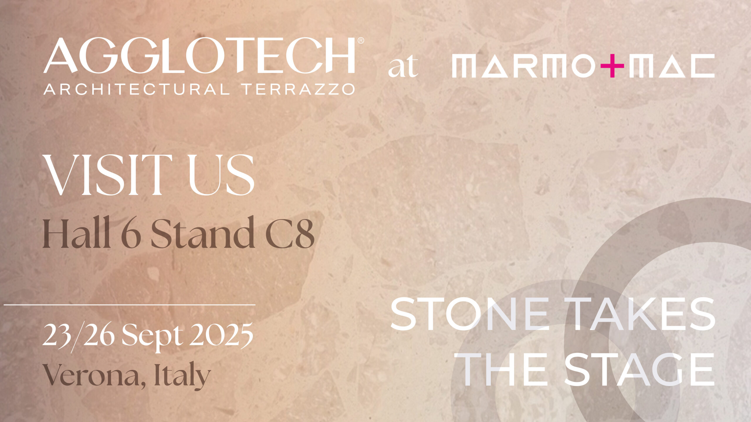 Agglotech a Marmomac 2025 con nuovi colori esclusivi